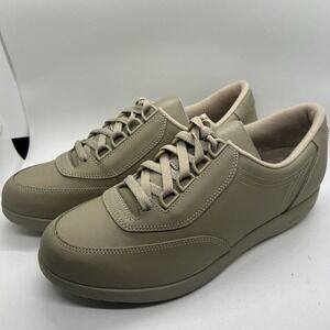 Hush Puppy The Body Shoe Hush Beige Comfort‎ Curve Sneakers Men's 10 Read